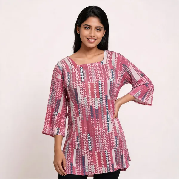 Pink_Vetican_Relaxed_Fit_Kurti_For_Women