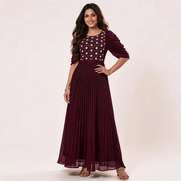 Purple_Georgette_Mirror_Embroidered_Long_Suit_For_Women