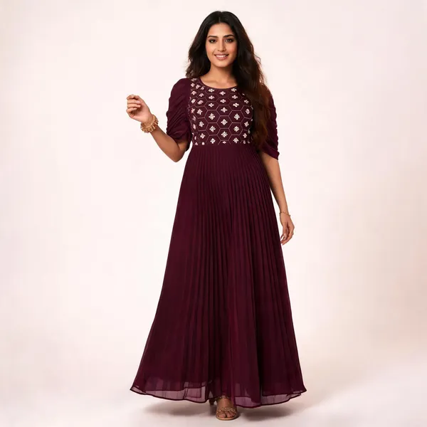 Purple_Georgette_Mirror_Embroidered_Long_Suit_For_Women