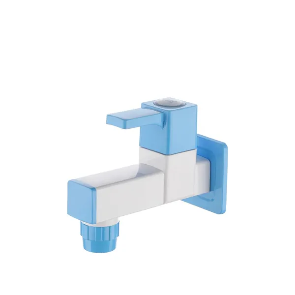 Sunka_Ptmt_Wall_Mount_Bib_Cock_Tap_With_Wall_Flange_-_Pack_Of_2