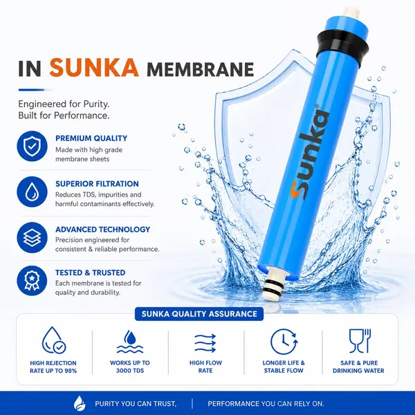 Sunka_100_Gpd_Ro_Membrane_With_Antiscalant_Doser_And_Restrictor