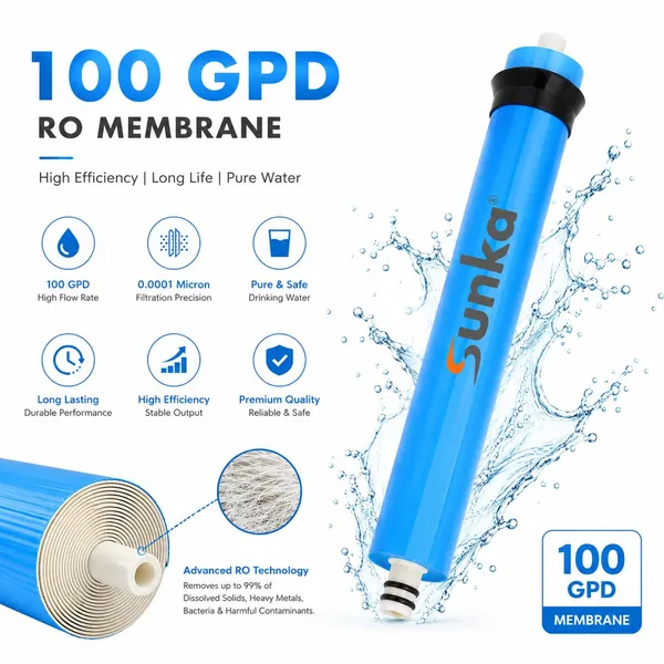 Sunka_100_Gpd_Ro_Membrane_With_Antiscalant_Doser_And_Restrictor