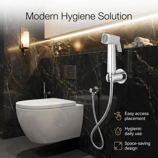 Sunka_Abs_Silver_Handheld_Bidet_Sprayer_With_Hose_And_Wall_Mount