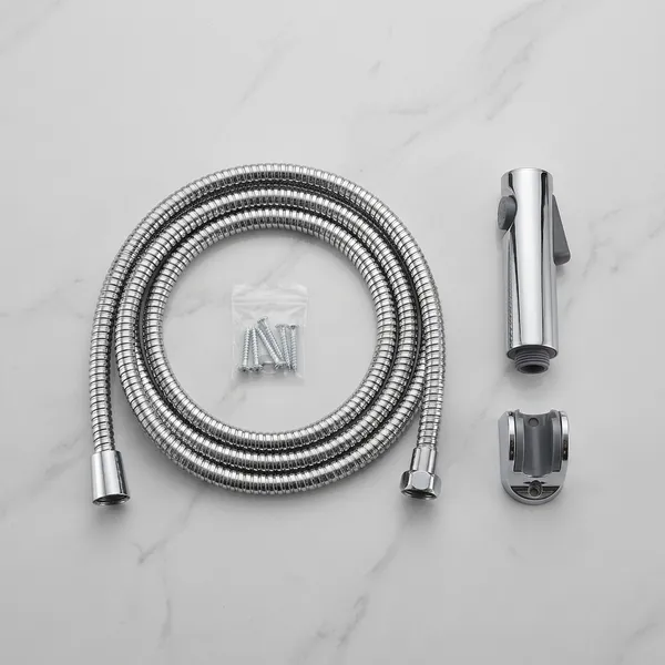 Chrome_Handheld_Bidet_Sprayer_Set_With_Flexible_Steel_Hose