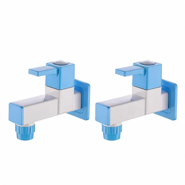 Sunka_Ptmt_Wall_Mount_Bib_Cock_Tap_With_Wall_Flange_-_Pack_Of_2