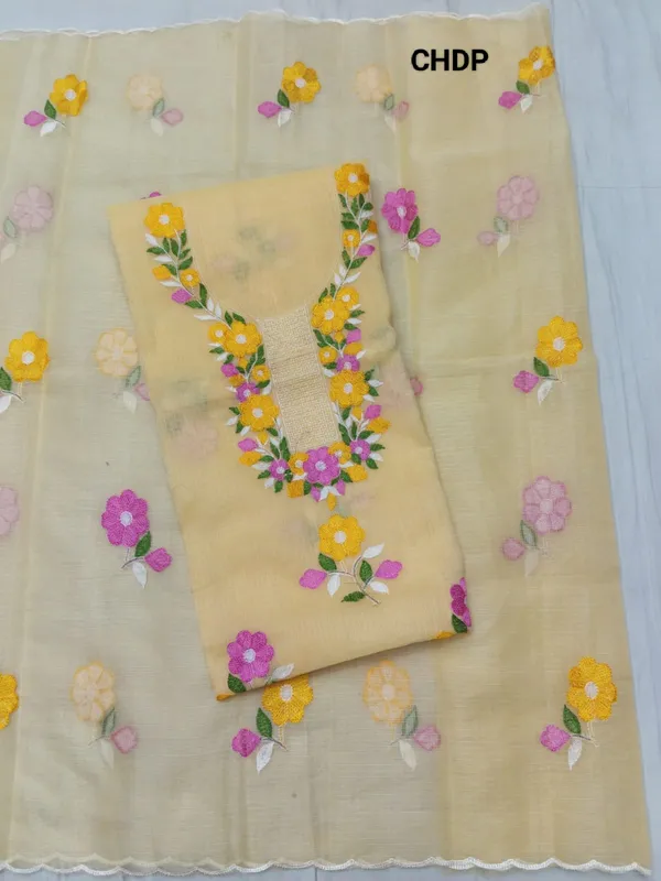 Yellow_Chanderi_Premium_Unstitched_Suit_Set_For_Women