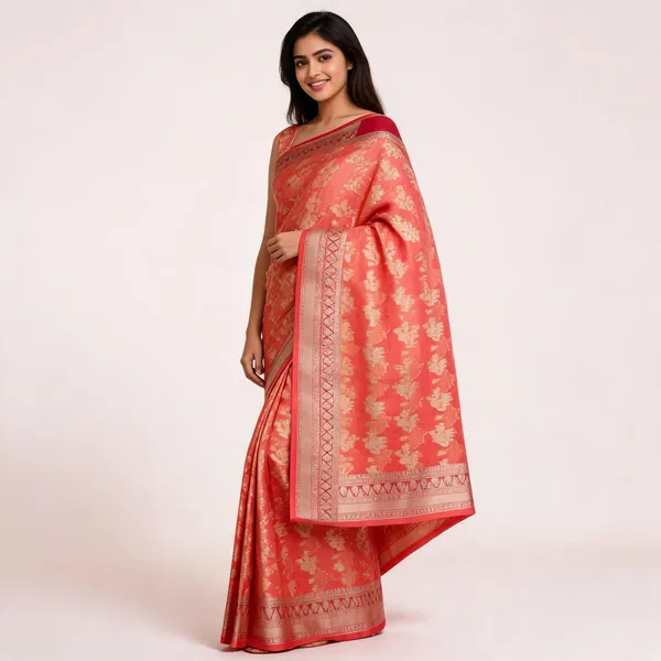 Peach_Silk_Premium_Traditional_Woven_Saree_For_Women