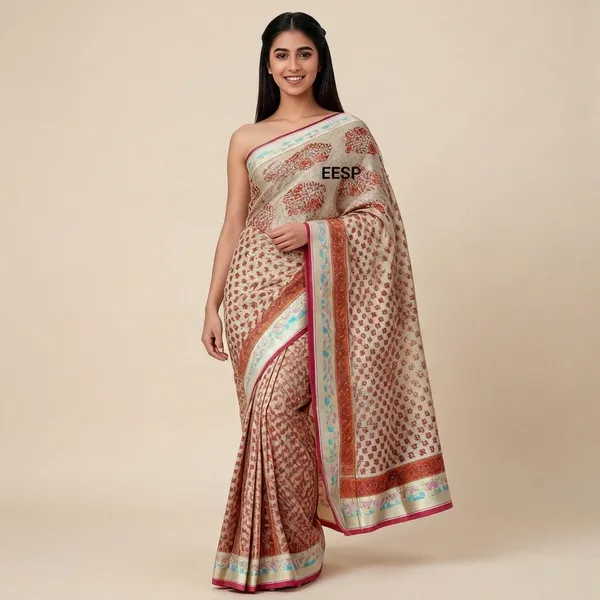 Beige_Silk_Premium_Traditional_Saree_For_Women