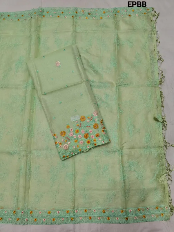 Mint_Green_Organza_Premium_Embroidered_Saree_For_Women