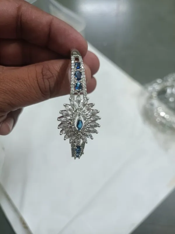 Silver_And_Blue_Silver_Tone_Alloy_With_Stone_Premium_Statement_Earrings_For_Women