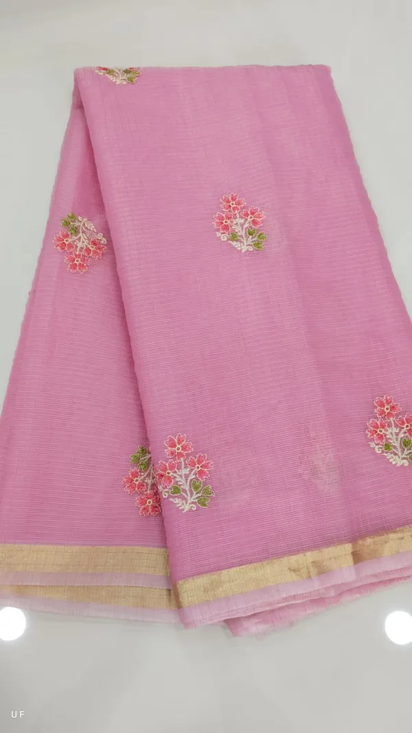 Pink_Smooth_Textured_With_Soft_Sheen_Premium_Embroidered_Saree_For_Women