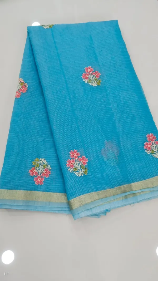 Sky_Blue_Silk_Premium_Saree_For_Women
