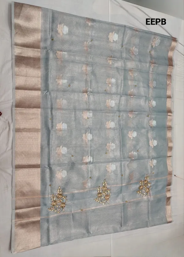 Grey_Tissue_Silk_Premium_Saree_For_Women