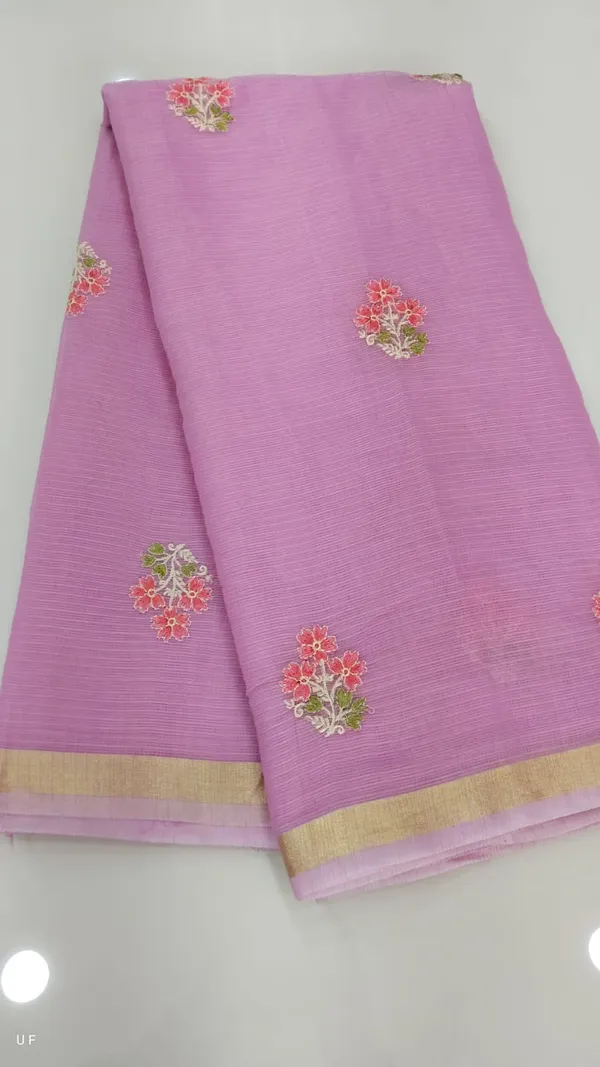 Lavender_Kota_Cotton_Premium_Saree_For_Women