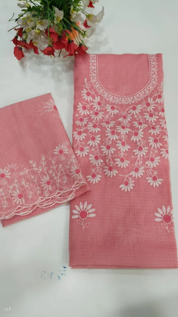 Pink_Cotton_Premium_Unstitched_Suit_Set_For_Women