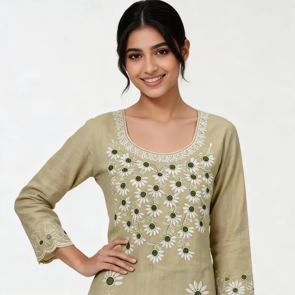 Beige_Cotton_Premium_Unstitched_Salwar_Suit_Set_For_Women