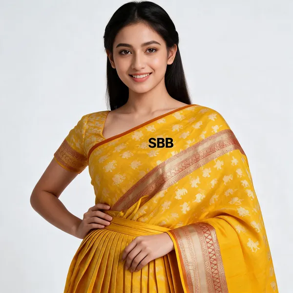 Yellow_Silk_Premium_Traditional_Woven_Saree_For_Women