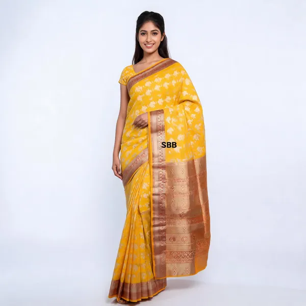 Yellow_Silk_Premium_Traditional_Woven_Saree_For_Women