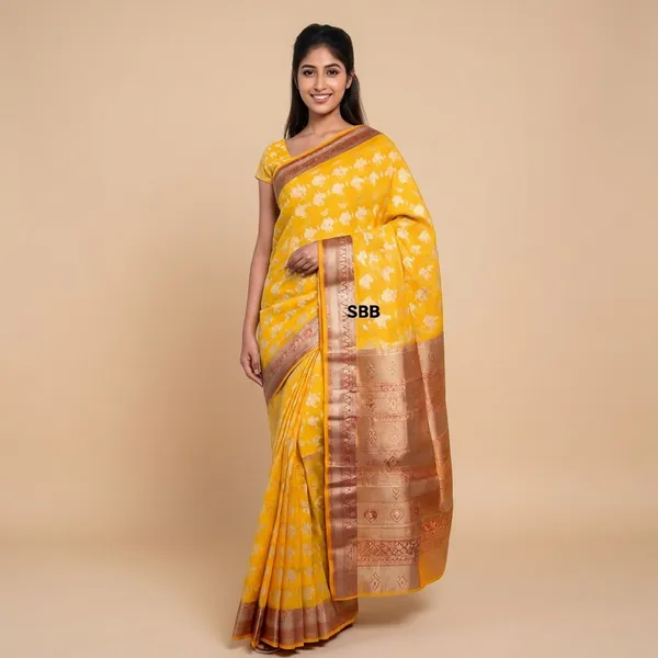 Yellow_Silk_Premium_Traditional_Woven_Saree_For_Women