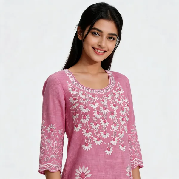 Pink_Cotton_Premium_Unstitched_Kurta_Set_For_Women