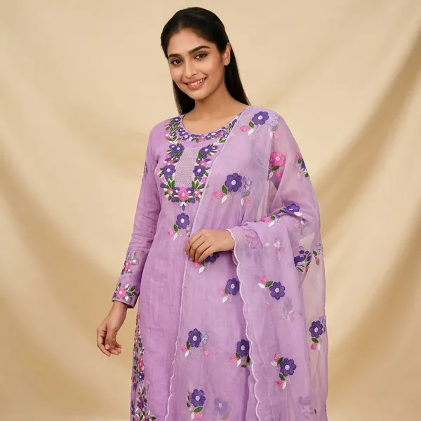 Purple_Cotton_Premium_Unstitched_Dress_Material_For_Women