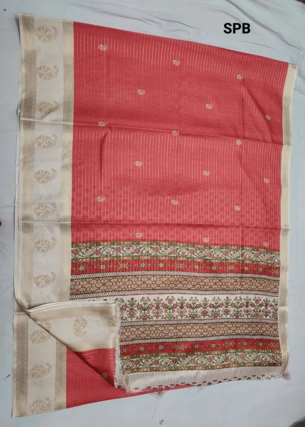 Pink_Kota_Soft_Silk_Saree_With_Printed_Blouse_For_Women