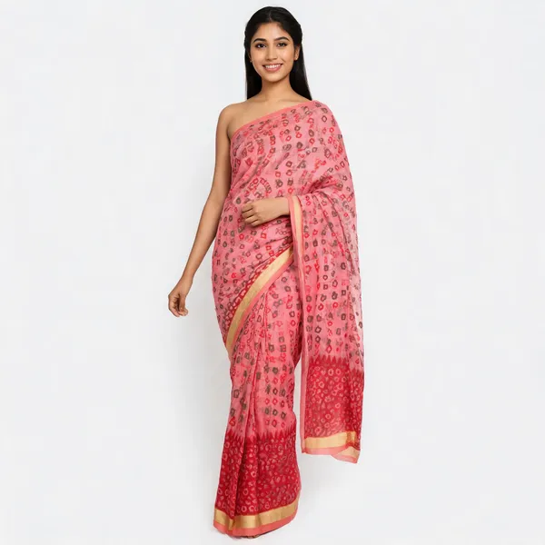 Pink_Lightweight_Premium_Bandhani_Saree_For_Women