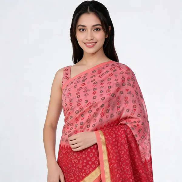 Pink_Lightweight_Premium_Bandhani_Saree_For_Women