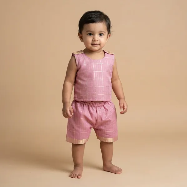 Pink_Kota_Doria_Baby_Collection_For_Baby