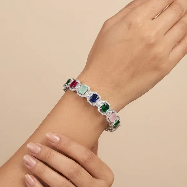 Multicolor_Metal_Alloy_Artificial_Bangles_For_Women