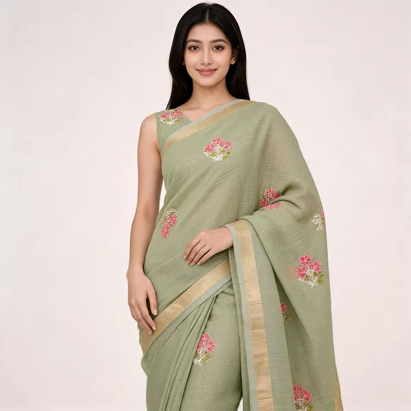 Mint_Green_Soft_And_Lightweight_With_Textured_Weave_Premium_Saree_For_Women