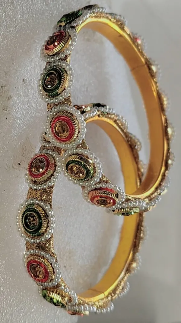 Multicolor_Metal_Alloy_Artificial_Bangles_For_Women