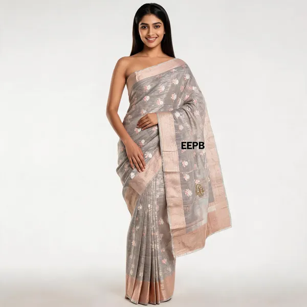 Beige_Silk_Premium_Saree_For_Women