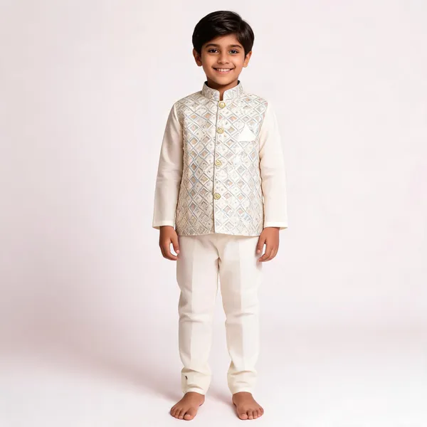 Cream_Cotton_Embroidered_Kurta_Pajama_Set_For_Boys