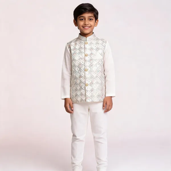 Cream_Cotton_Embroidered_Kurta_Pajama_Set_For_Boys