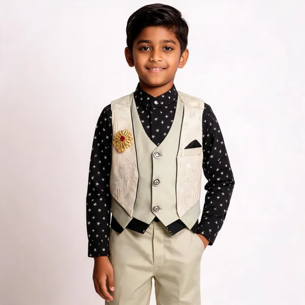 Cream_Cotton_Formal_Waistcoat_Set_For_Boys