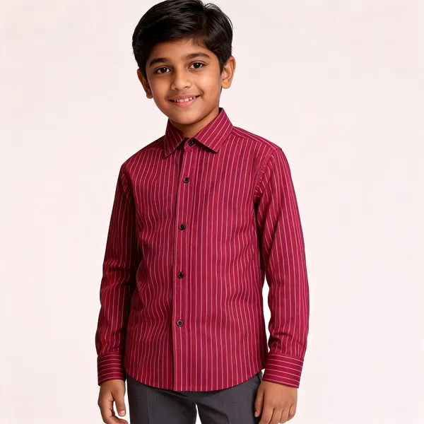 Pink_Cotton_Striped_Full_Sleeve_Shirt_For_Boys