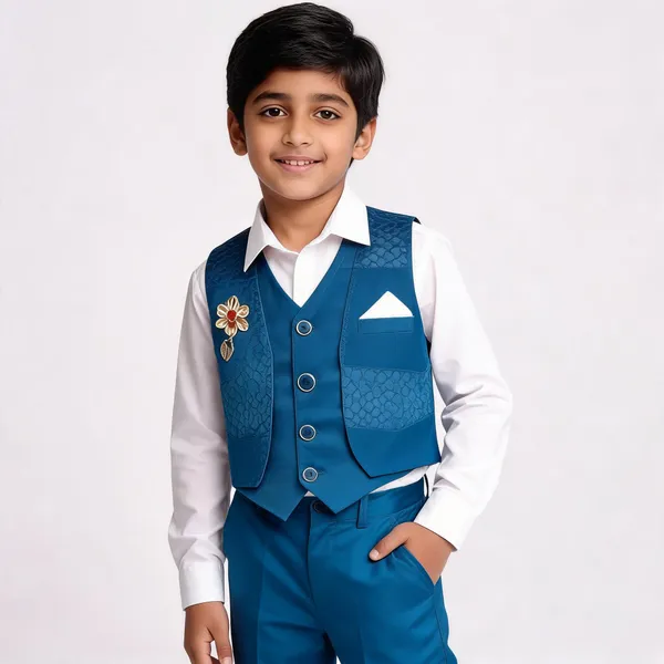 Blue_Cotton_Embroidered_Waistcoat_Set_For_Boys