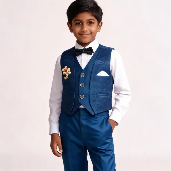 Blue_Cotton_Sleeveless_Waistcoat_Set_For_Boys
