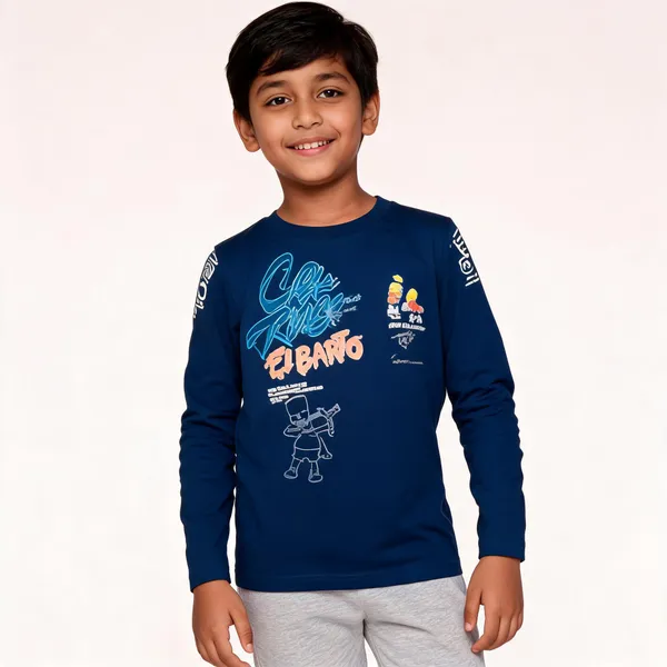 Navy_Blue_Cotton_Graphic_Full_Sleeve_T-Shirt_For_Boys