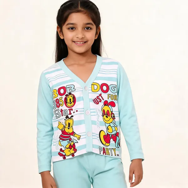 White_Cotton_Cartoon_Print_T-Shirt_&_Pant_Set_For_Kids