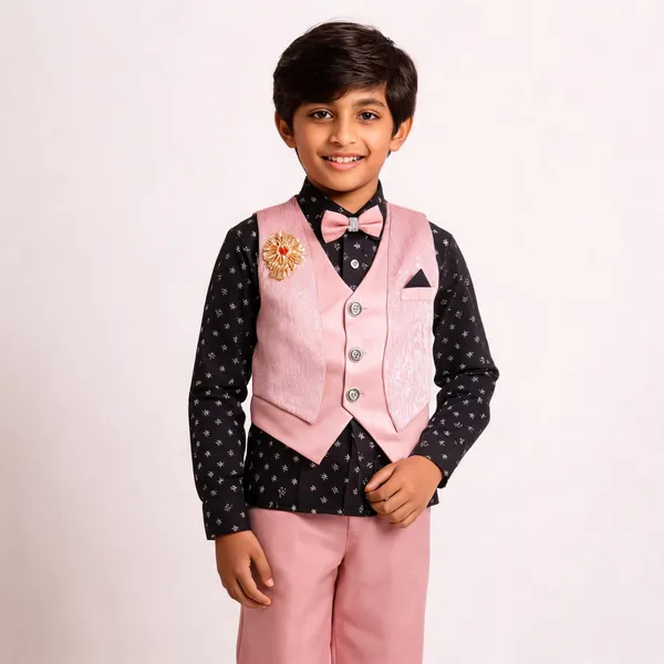 Pink_Cotton_Formal_Suit_Set_For_Boys