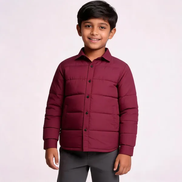 Maroon_Cotton_Full_Sleeve_Shirt_For_Boys