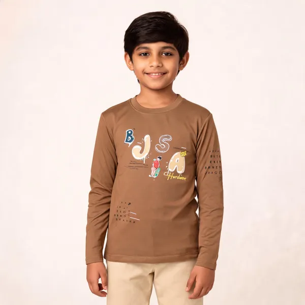 Brown_Cotton_Relaxed_Fit_Long_Sleeve_Graphic_T-Shirt_For_Boys
