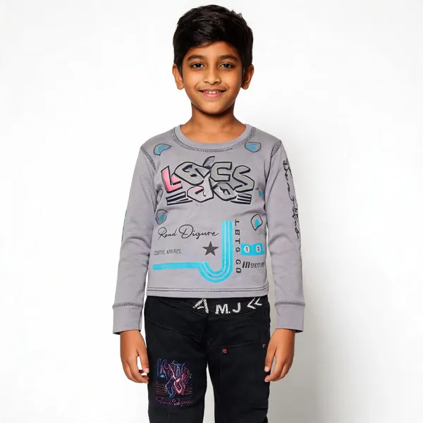 Grey_And_Black_Cotton_Relaxed_Top_&_Pants_Set_For_Boys