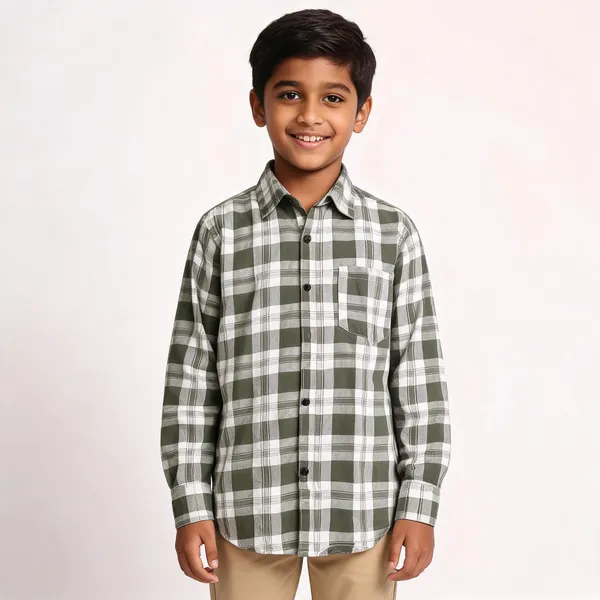 Grey_Cotton_Plaid_Check_Shirt_For_Boys