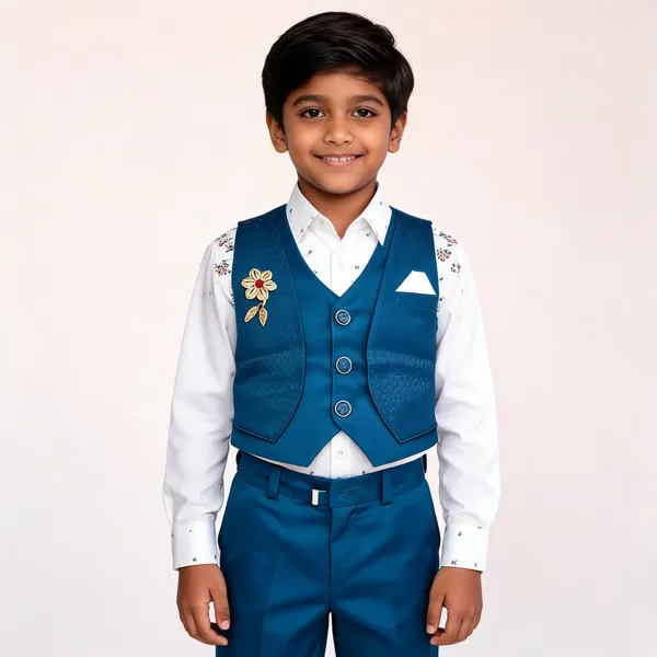 Blue_Cotton_Ethnic_Waistcoat_Set_For_Boys