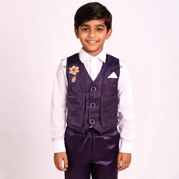 Purple_Cotton_Structured_Waistcoat_Set_For_Boys