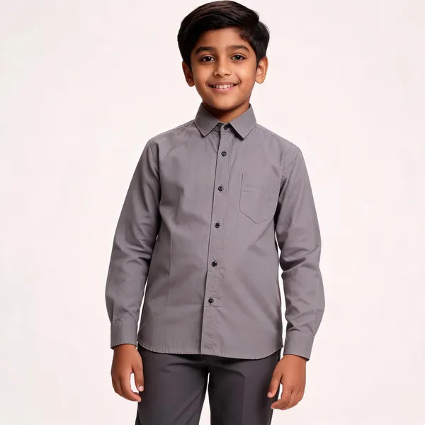 Grey_Cotton_Full_Sleeve_Shirt_For_Boys