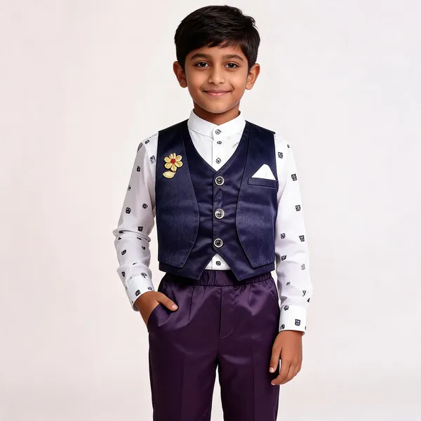 Navy_Cotton_Formal_Waistcoat_Set_For_Boys